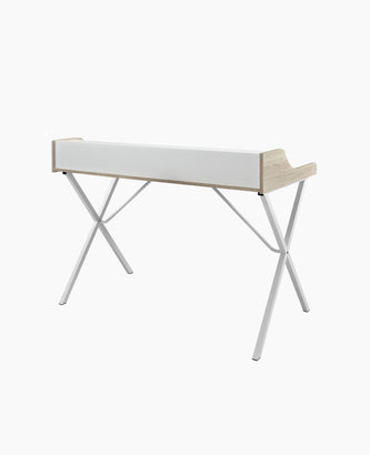 Blue Batik Metal Chair