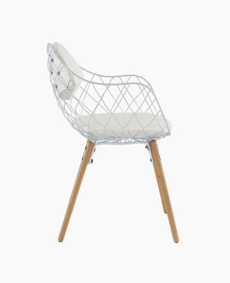 Azure Woven Kinley Upholstered Loveseat