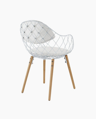 Azure Woven Kinley Upholstered Loveseat